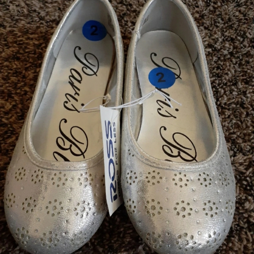Paris blue flats